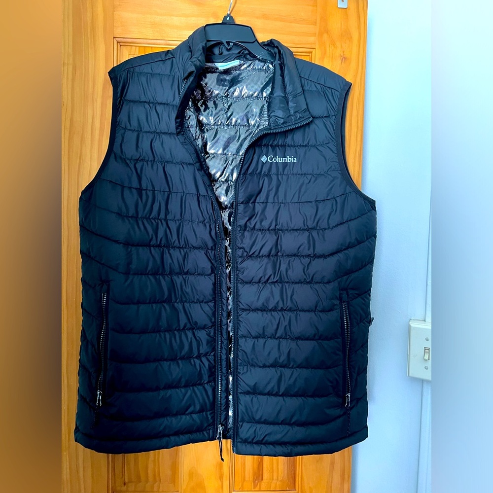 Men’s Columbia Slope Edge Omni-Heat Vest size Large
